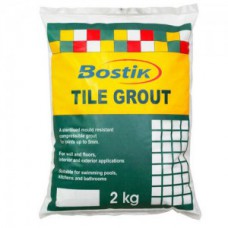 Bostik Tile Grout Smooth White 2kgs