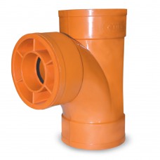 Emerald Sanitary Tee Reducer 6x4in (160x110mm)