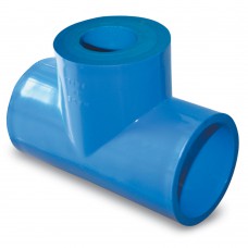 Emerald Tee Reducer Blue 2x1in (63x32mm)