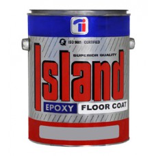 Island Epoxy Floor Coat, 1838FC Brick Red, 4L