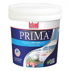 Island Semi Gloss Latex, 380SG Black, 1L